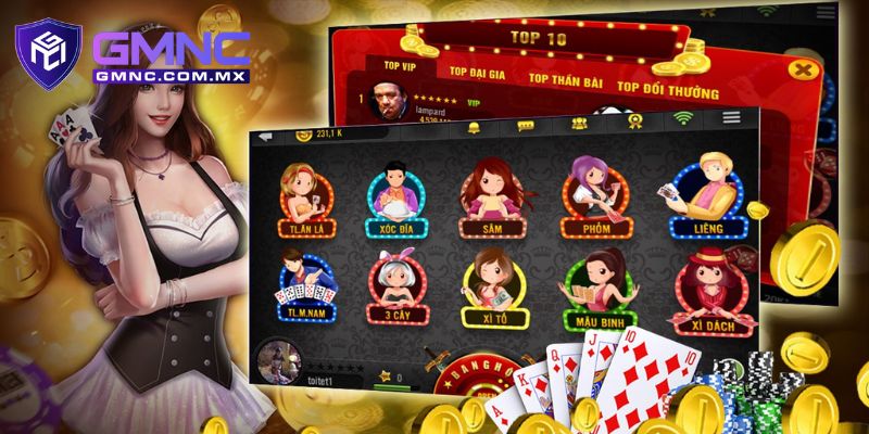 Kho game lớn với nhiều tựa game hot