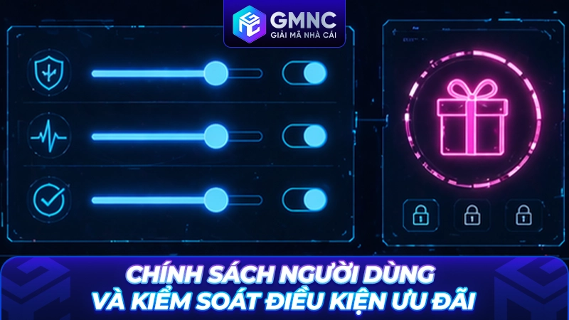 Chính sách người dùng và kiểm soát điều kiện ưu đãi